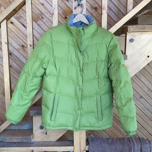 LL Bean down coat